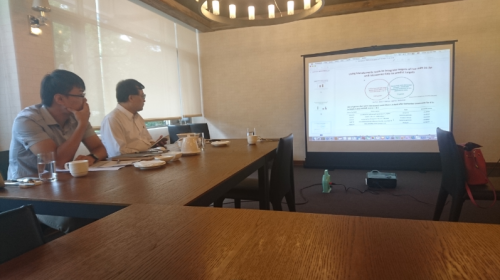 鍾易辰博士與林喬平總監共同參與技轉評估