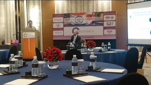 陳水田博士發表演說